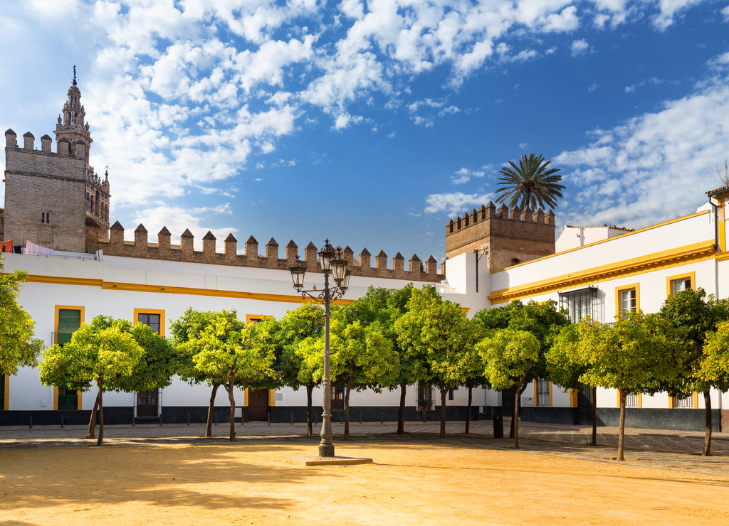Seville, Spain - Architecture barrio Santa Cruz district
