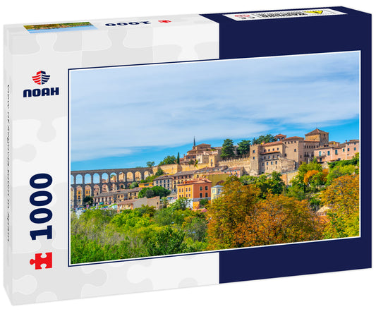 View of Segovia town in Spain