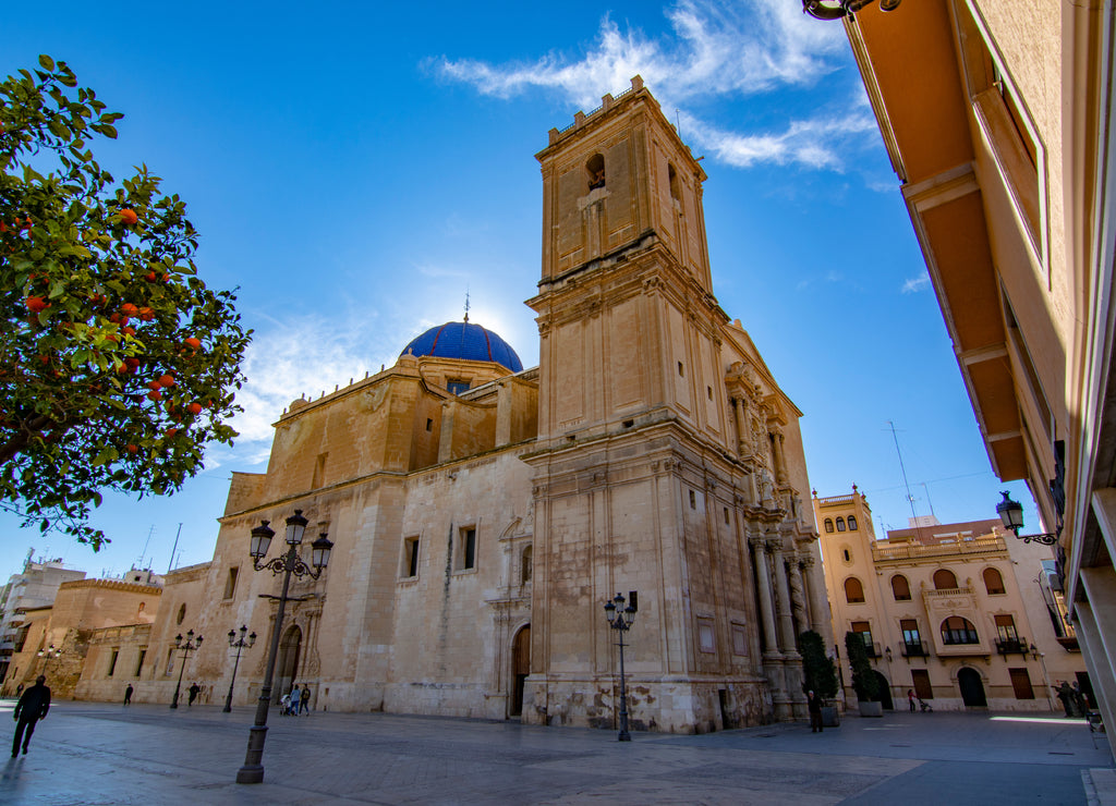 Basilica of Santa Maria in Elche, Alicante, Spain