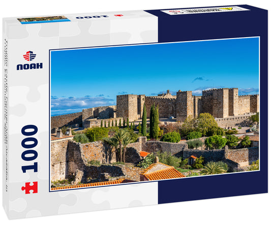 Trujillo Castle. Former Arab Alcazaba. In Trujillo, Extramadura, Spain