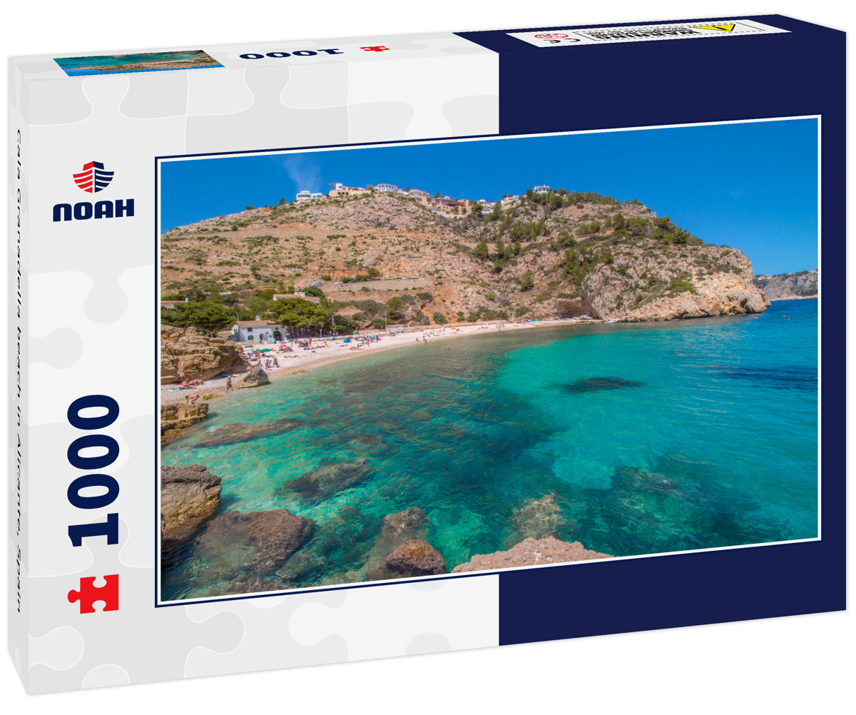 Cala Granadella beach in Alicante, Spain