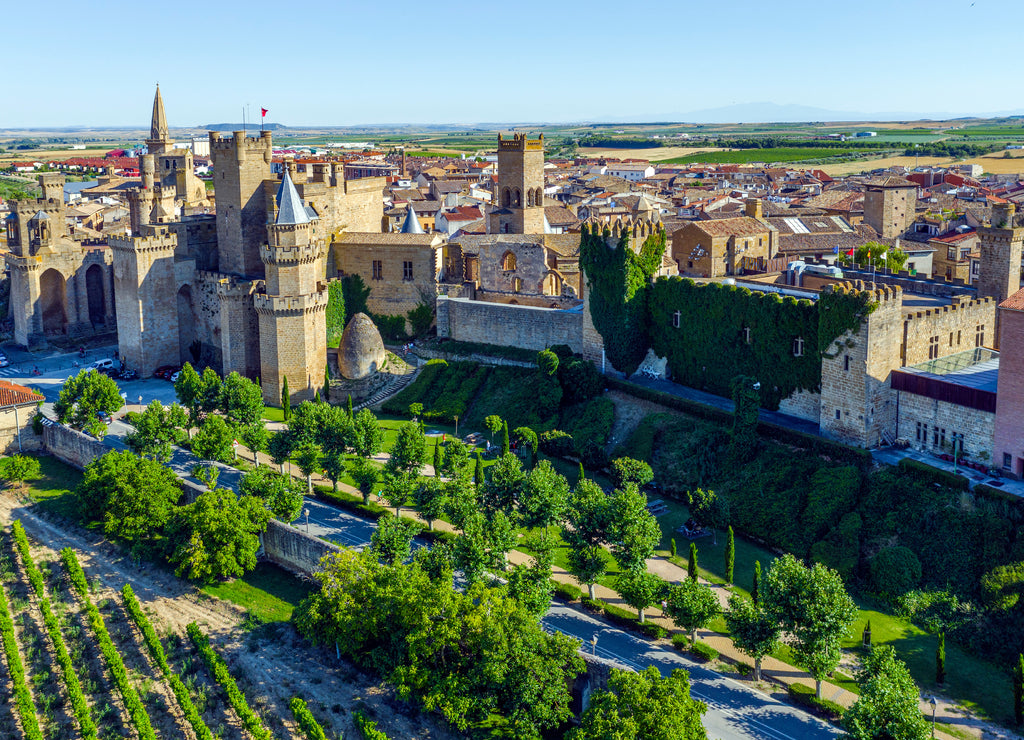 Palace Real in Olite. Navarre, Spain