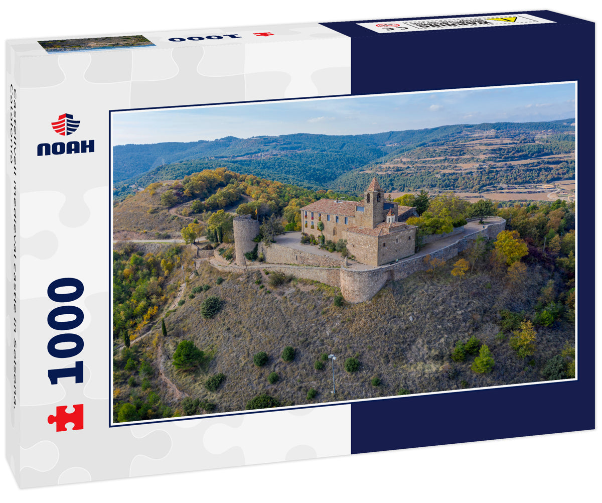 Castellvell medieval castle in Solsona. Catalonia