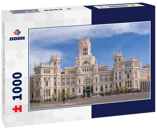 Palace of Cibeles. Madrid. Spain. Monumental building inaugurated in 1909, currently the seat of the city council