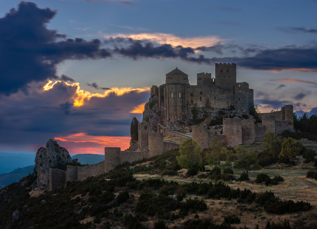 Loarre castle, Huesca province in Spain