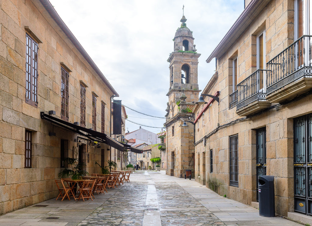 views of combarro fishing town, pontevedra, Spain
