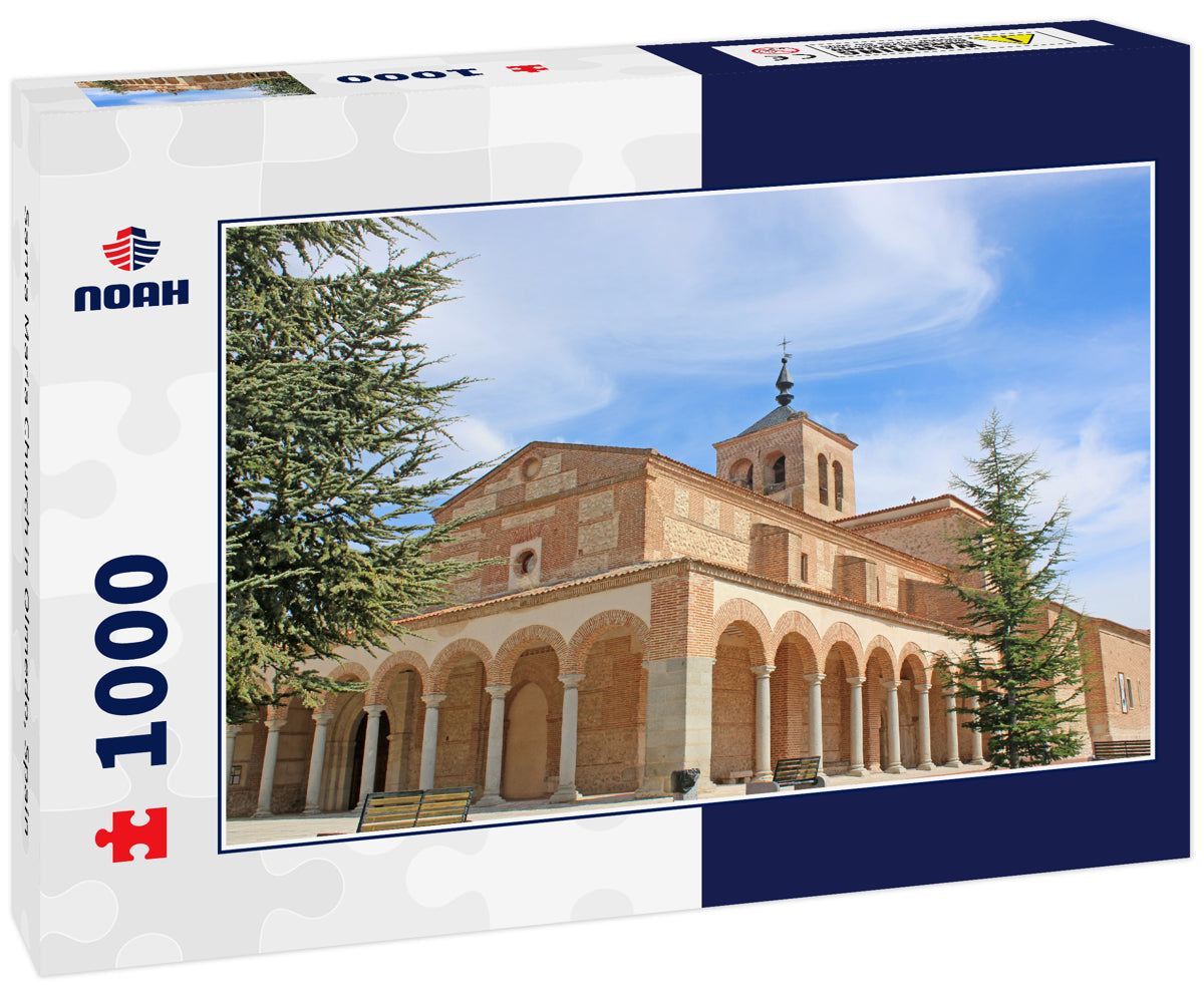 Santa Maria Church in Olmedo, Spain