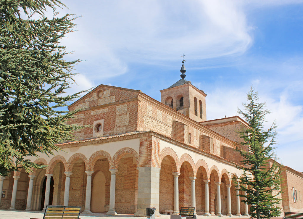 Santa Maria Church in Olmedo, Spain