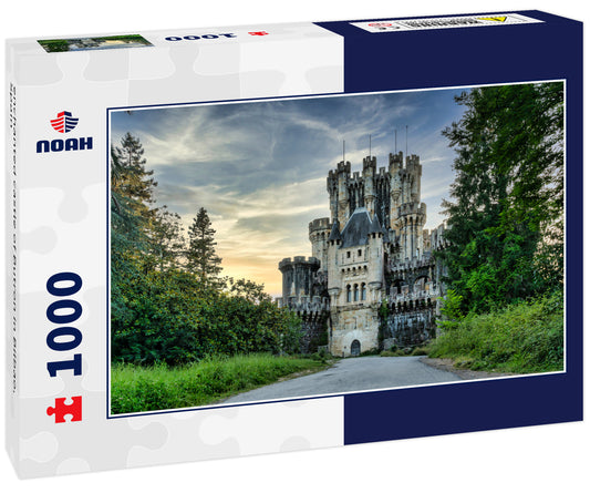 enchanted castle of Butron in Bilbao, Spain