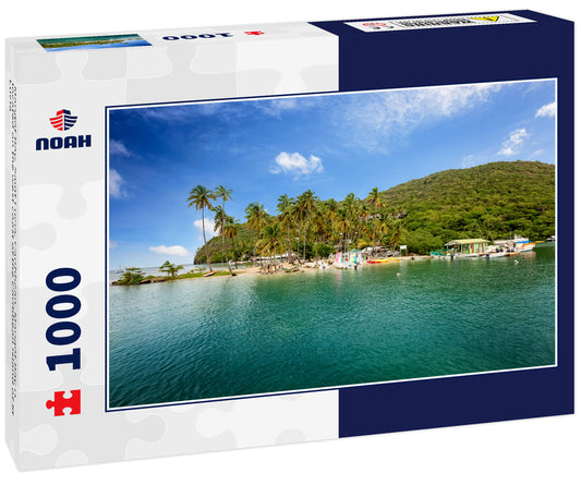 Marigot Bay, Saint Lucia, Caribbean. Marigot Bay is located on the west coast of the Caribbean island of St Lucia