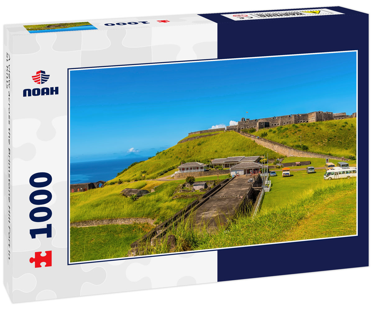 A view across the Brimstone Hill Fort in St Kitts