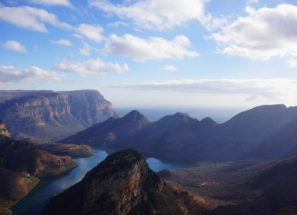 View of the canyon of the river Blyde, South Africa