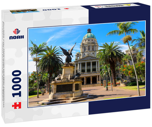 Durban City Hall with the War Memorial, KwaZulu-Natal province, South Africa