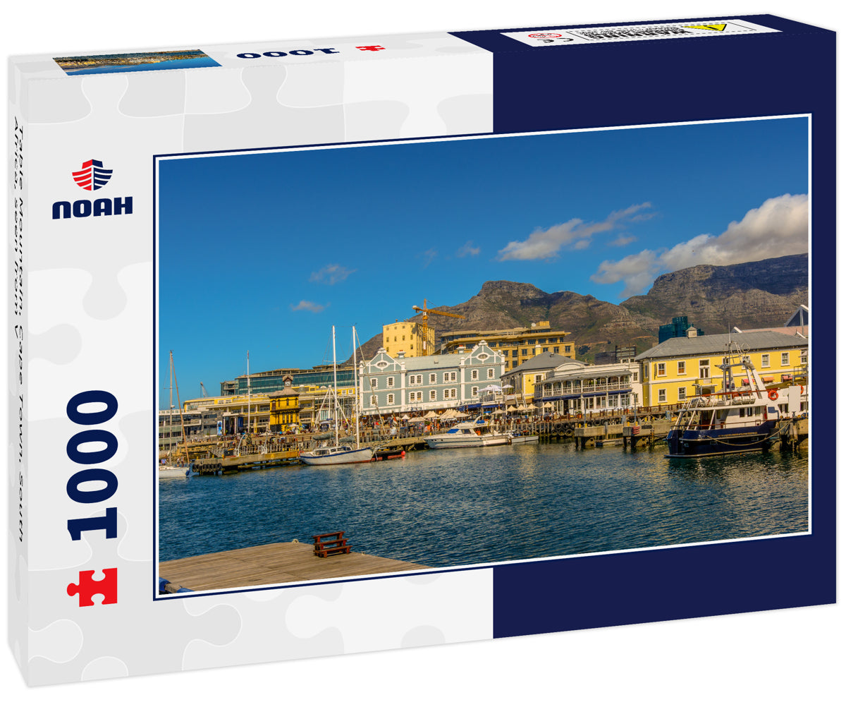 Table Mountain, Cape Town, South Africa, seen from V&A Waterfront