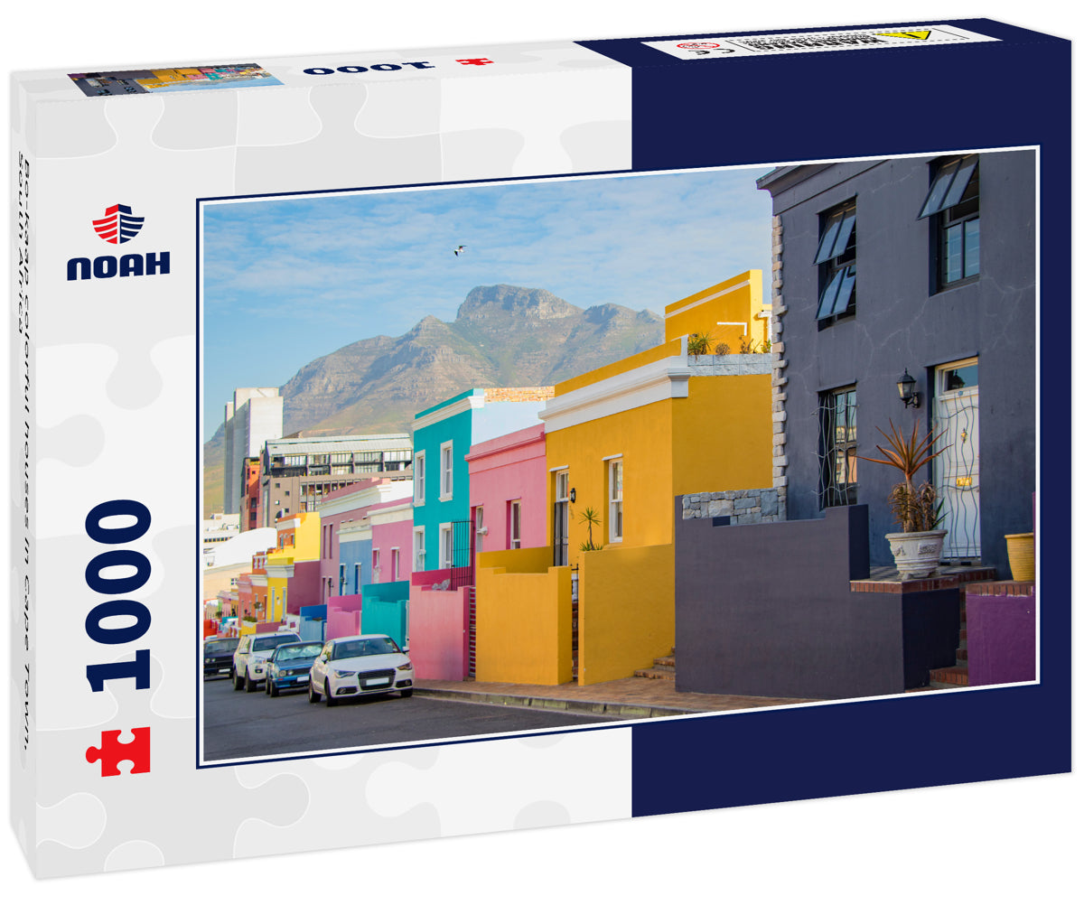 Bo-kaap colorful houses in Cape Town, South Africa