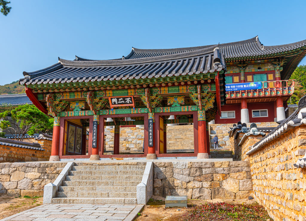 Beomeosa temple in Busan, Republic of Korea