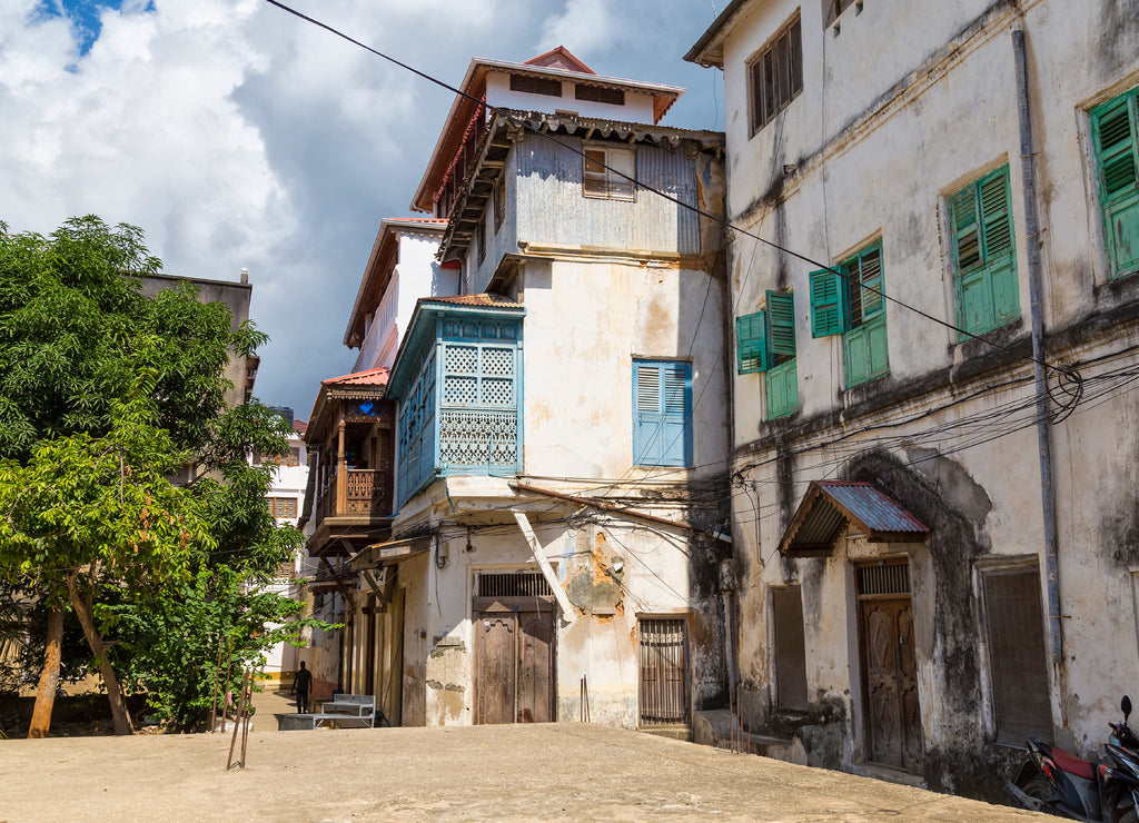 Stone Town. Zanzibar city. Island Zanzibar, Tanzania. Africa