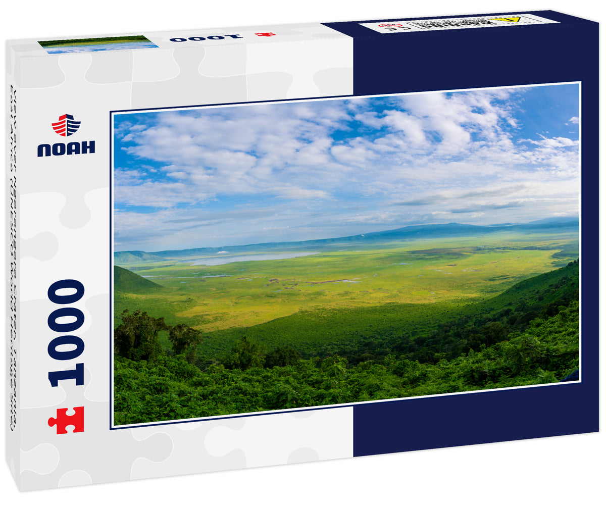 View over Ngorongoro Crater, Tanzania, East Africa (UNESCO World Heritage Site)