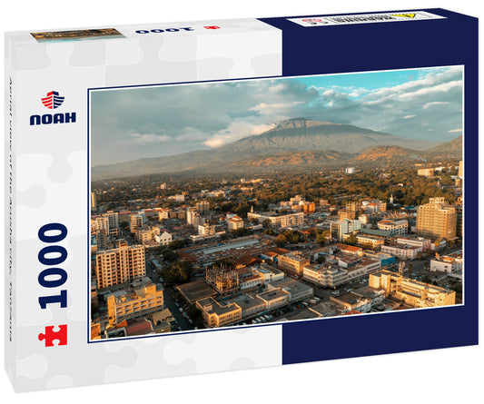 Aerial view of the Arusha city, Tanzania