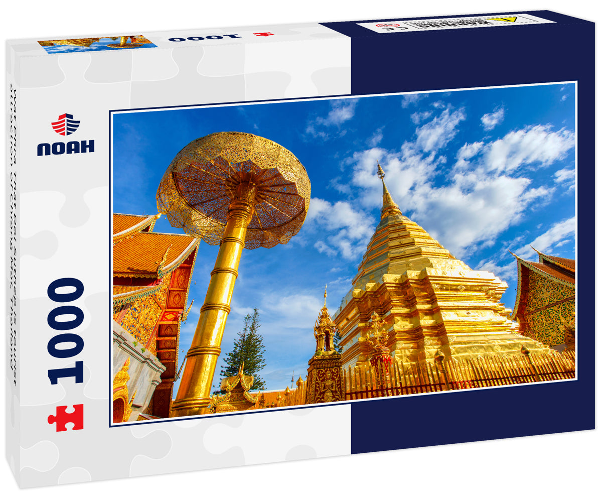 Wat Phra That Doi Suthep is tourist attraction of Chiang Mai, Thailand