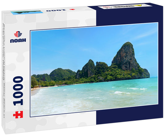 Beautiful tropical beach. Railay Beach in Krabi province, Thailand