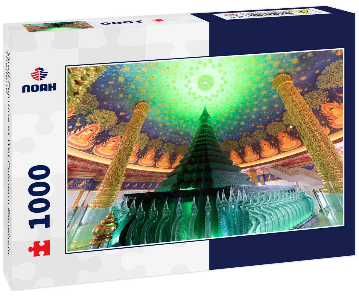 Vault Painting at Wat Paknam, Bangkok, Thailand