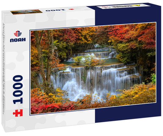 Huai Mae Khamin Waterfall tier 4, Khuean Srinagarindra National Park, Kanchanaburi