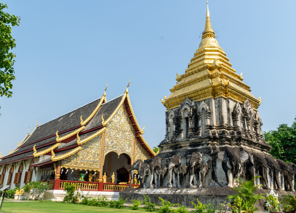 Wat Chiang Man in Thailand