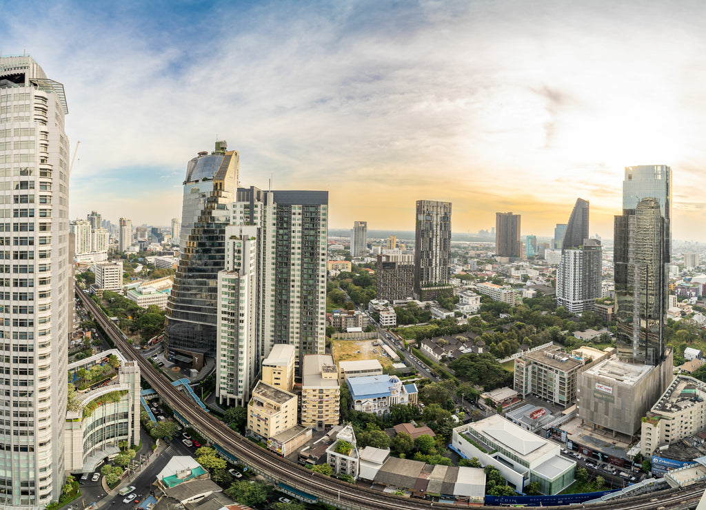 Thonglor Sukhumvit Bangkok Thailand Skyline