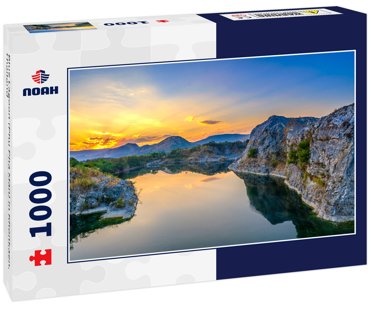 Blue Lagoon (Phu Pha Man) in Khonkaen, Thailand