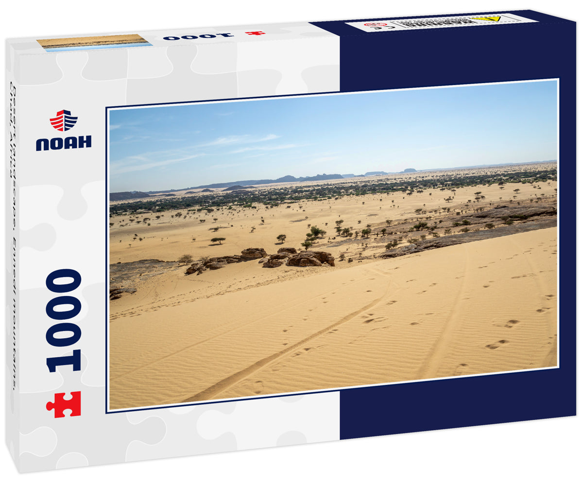 Desert landscape, Ennedi mountains, Chad, Africa