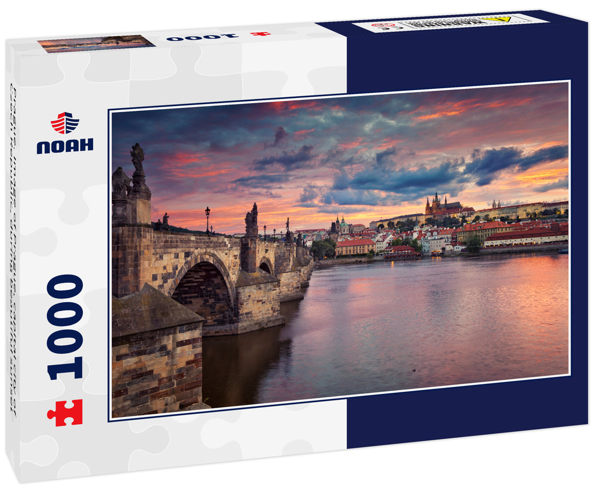 Prague. Image of Prague, capital city of Czech Republic, during beautiful sunset