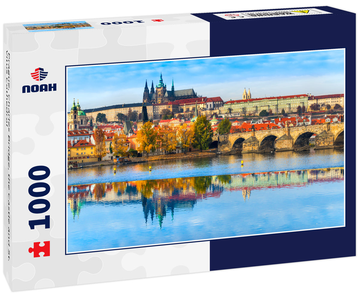 Prague, Charles Bridge, the Castle and St. Vitus Cathedral