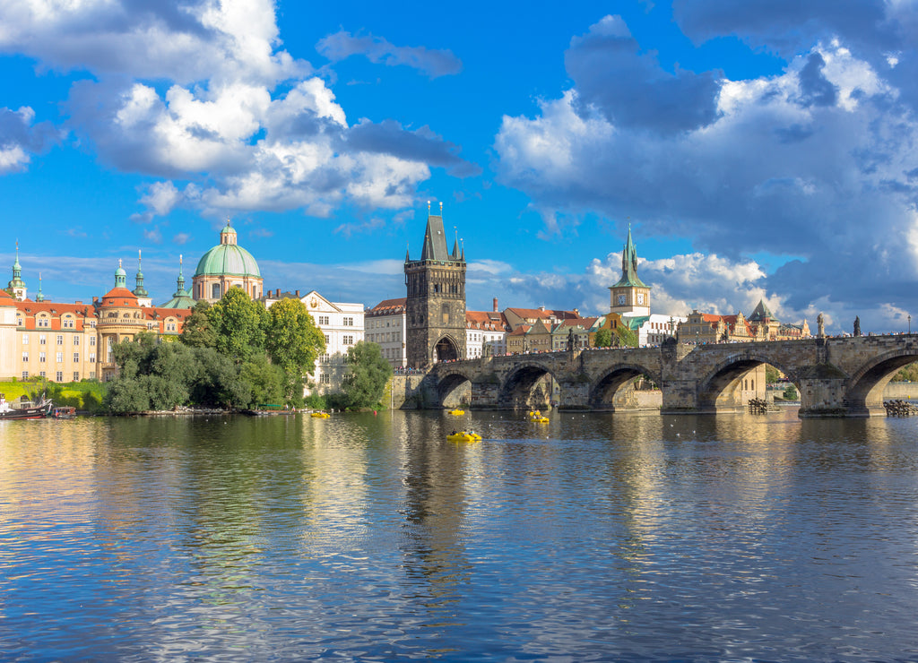 Charles bridge in Prague, Czech republic