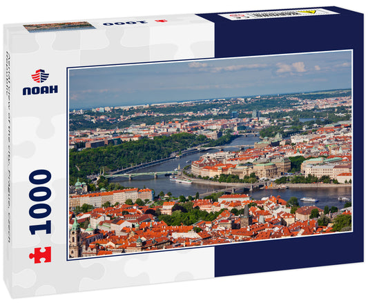 Aerial view of the city. Prague, Czech Republic