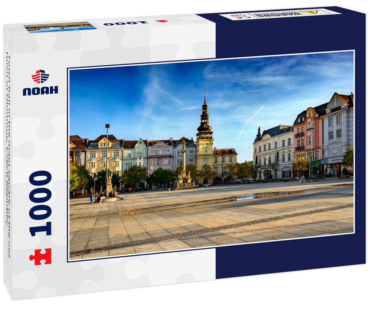 Town hall in the main square of the old town of Olomouc, Czech Republic
