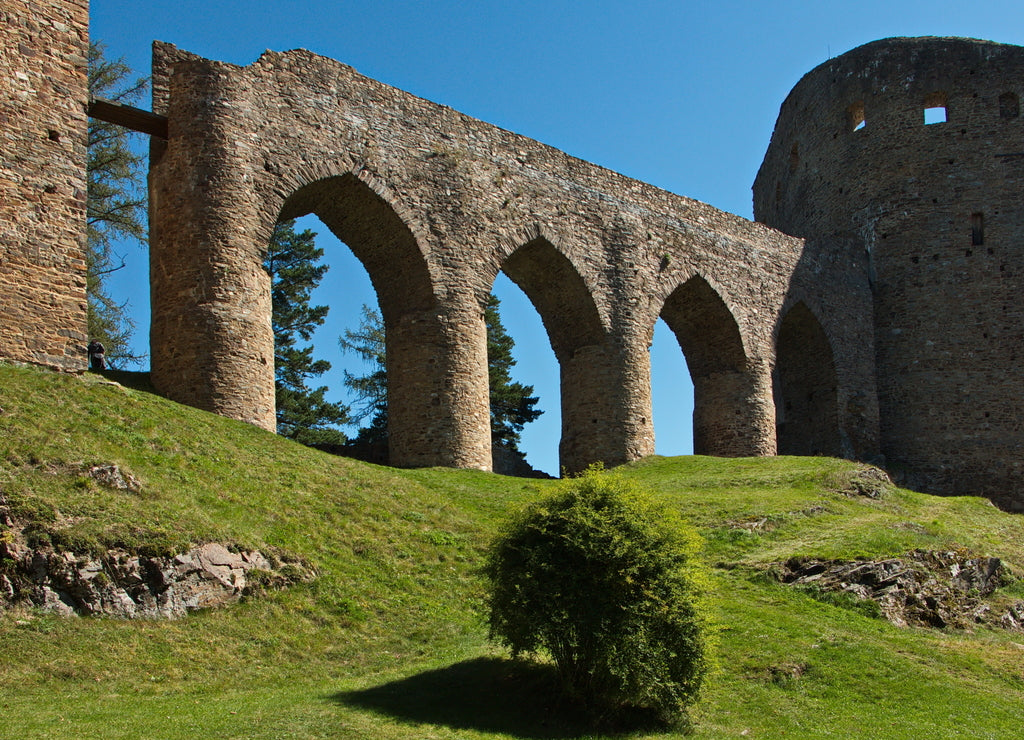 Castle Velhartice in Plzen Region,Czech republic