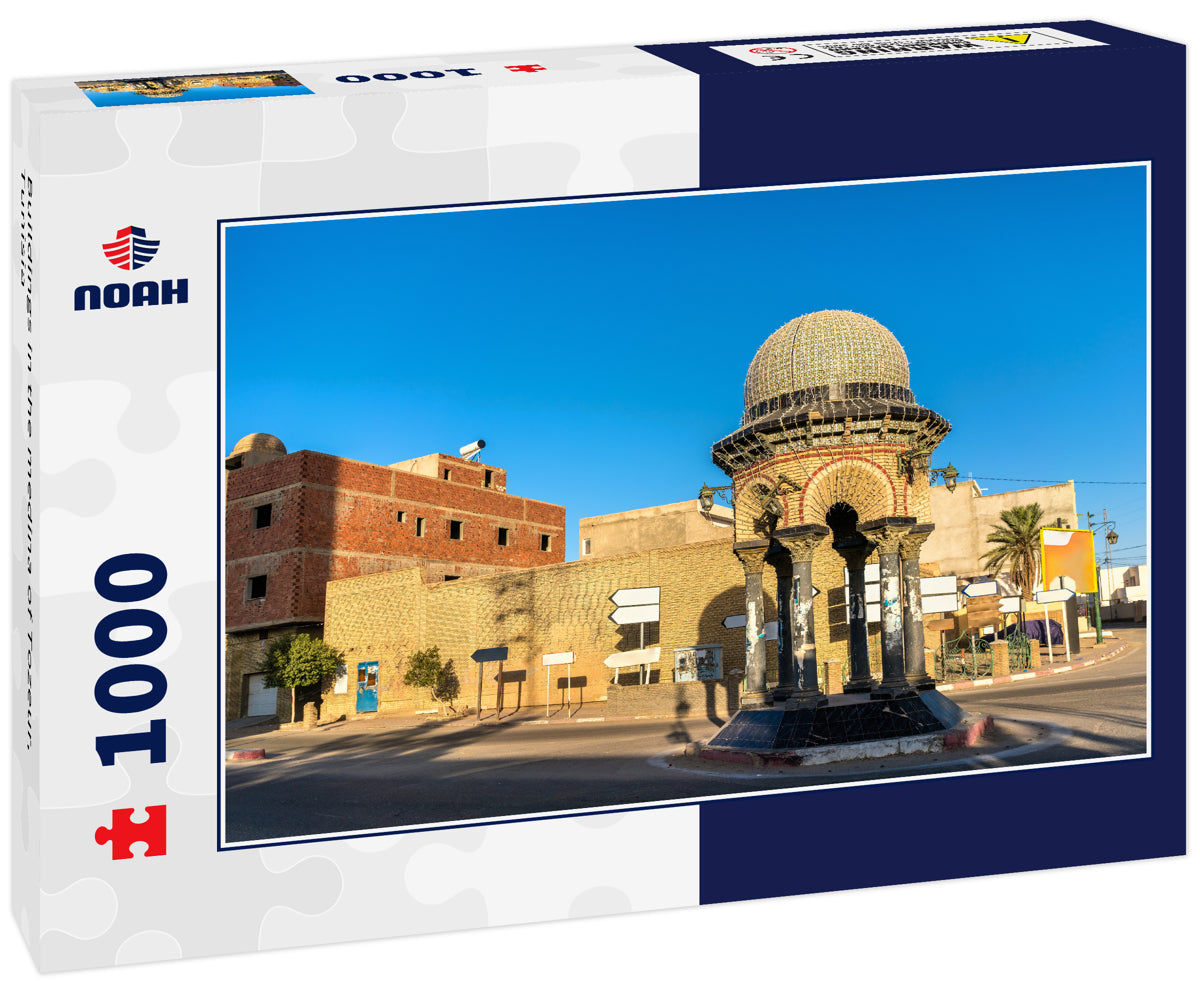 Buildings in the medina of Tozeur, Tunisia