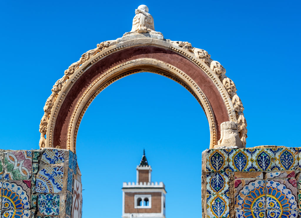 Old Arch in Tunis, Tunisia