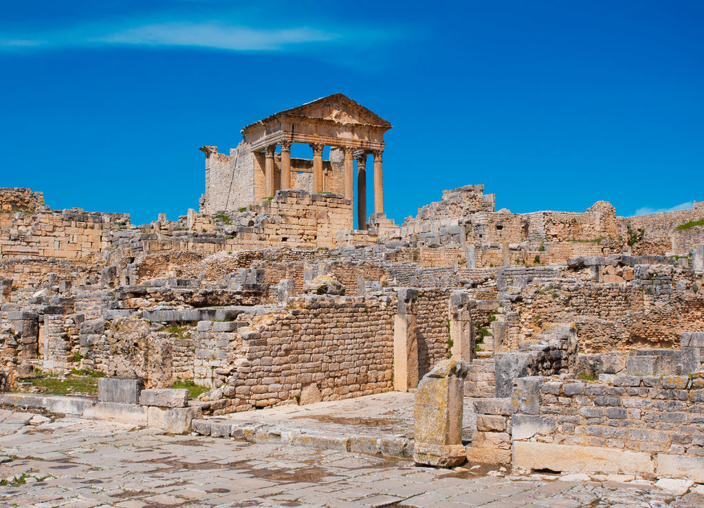 Dougga Tunisia Ancient Roman site