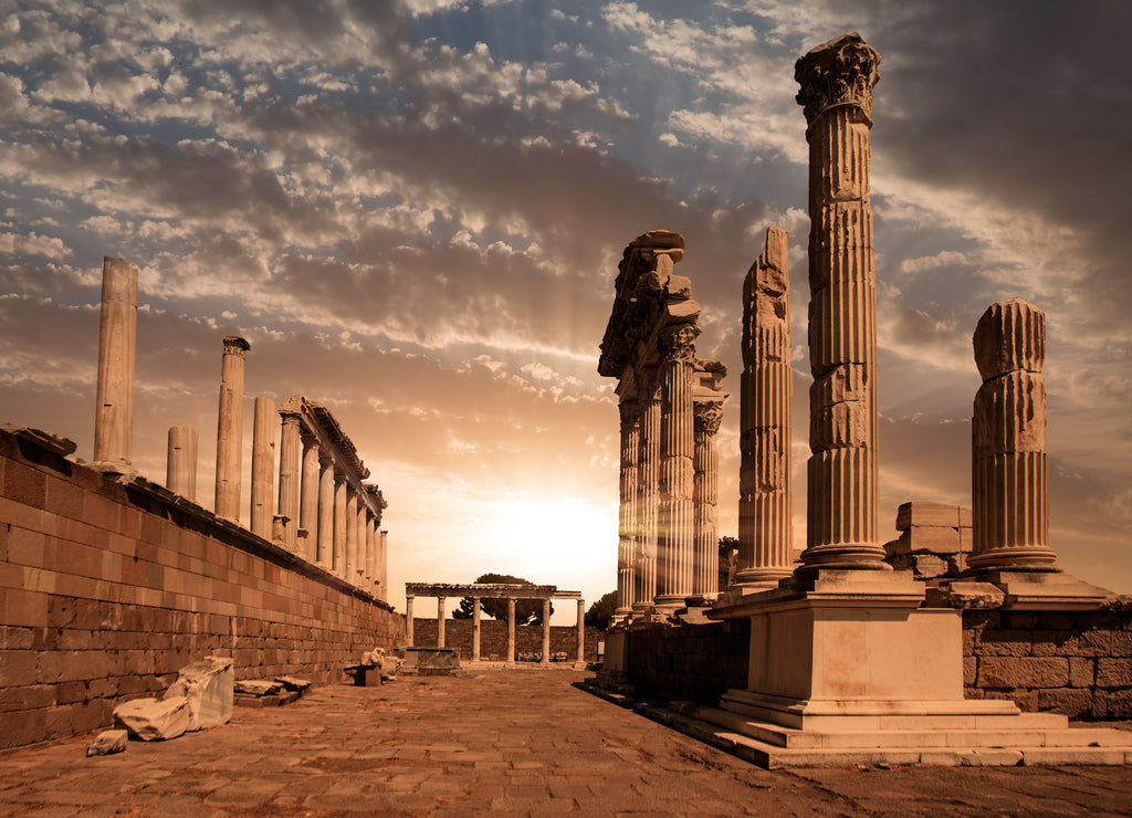 Akropolis antique city, Pergamon (Bergama) Turkey
