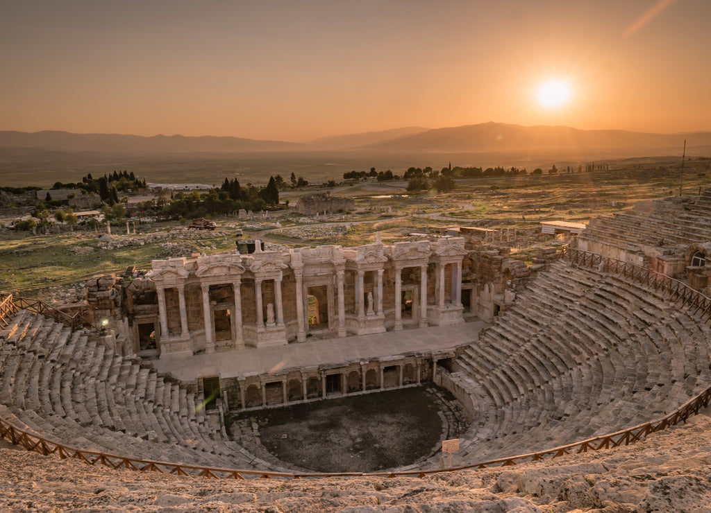 Hierapolis ancient city Pamukkale Turkey