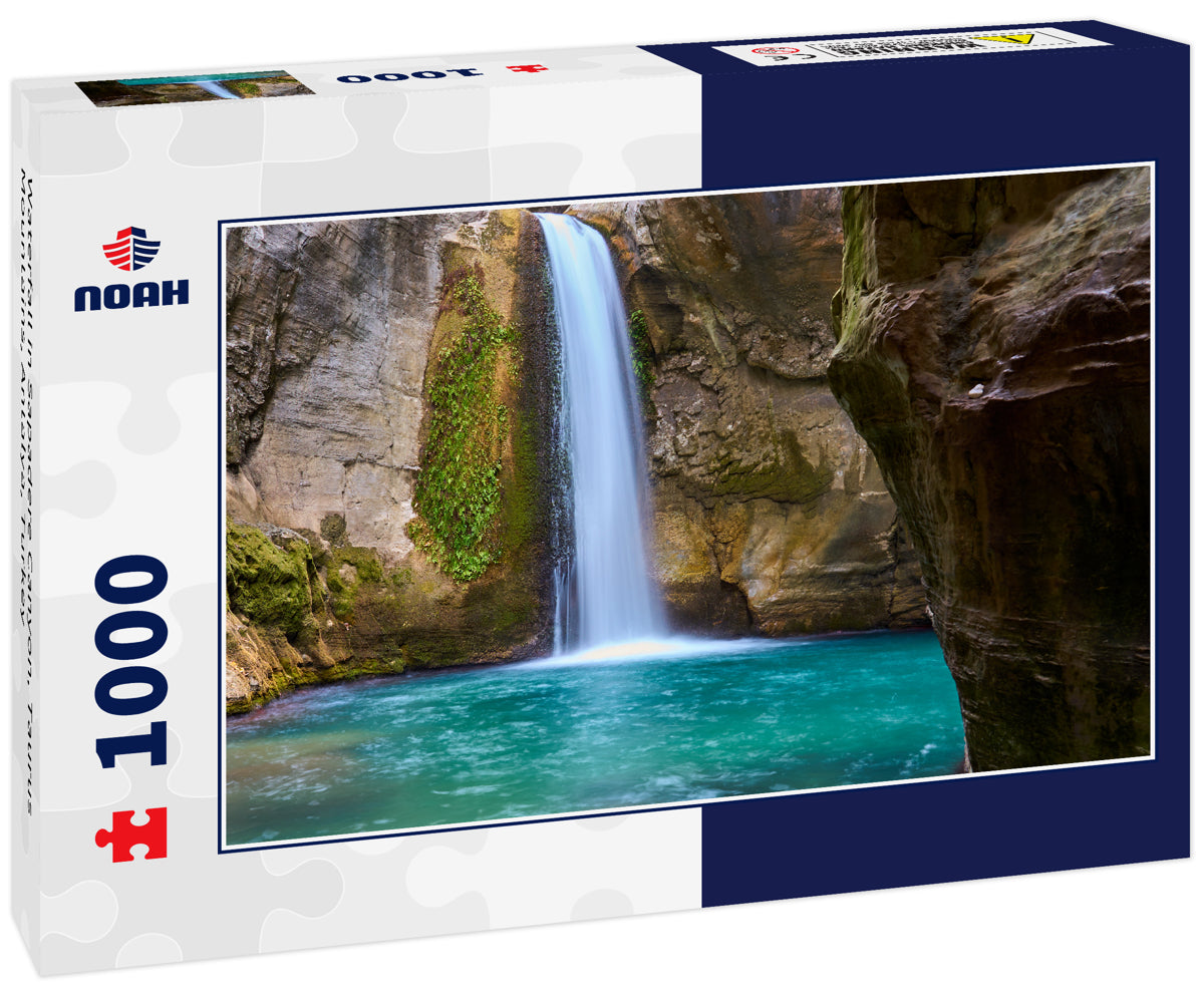 Waterfall in Sapadere Canyon, Taurus Mountains, Antalya, Turkey