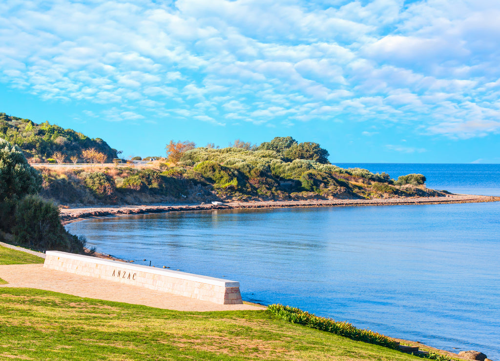 Anzac Military Cemetery in Gallipoli Peninsula - Canakkale, Turkey