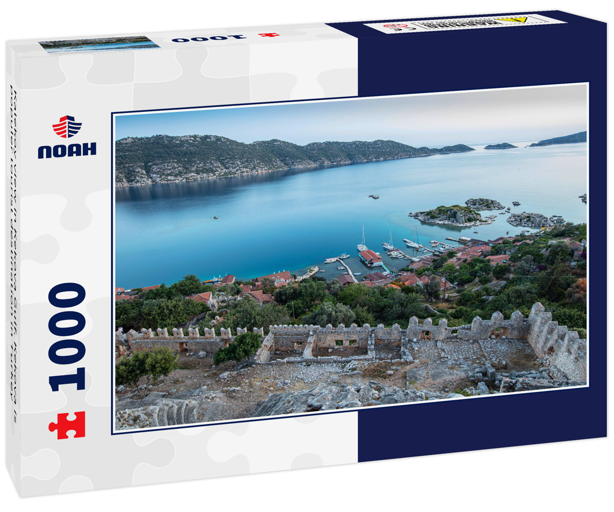 Kalekoy view in Kekova Gulf. Kekova is populer tourist destination in Turkey