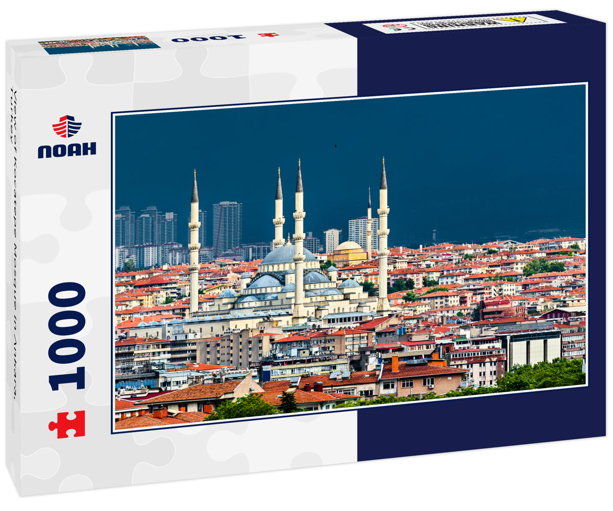 View of Kocatepe Mosque in Ankara, Turkey