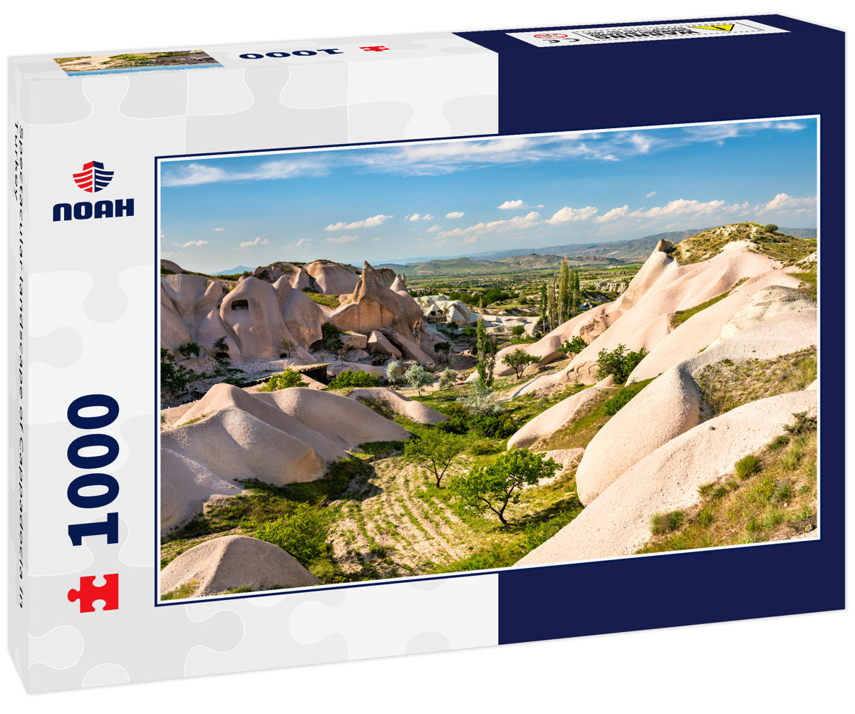 Spectacular landscape of Cappadocia in Turkey