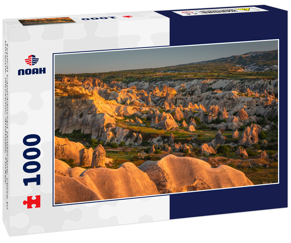 Typical Cappadocian landscape, close to Goreme. Nevsehir, Anatolia, Turkey