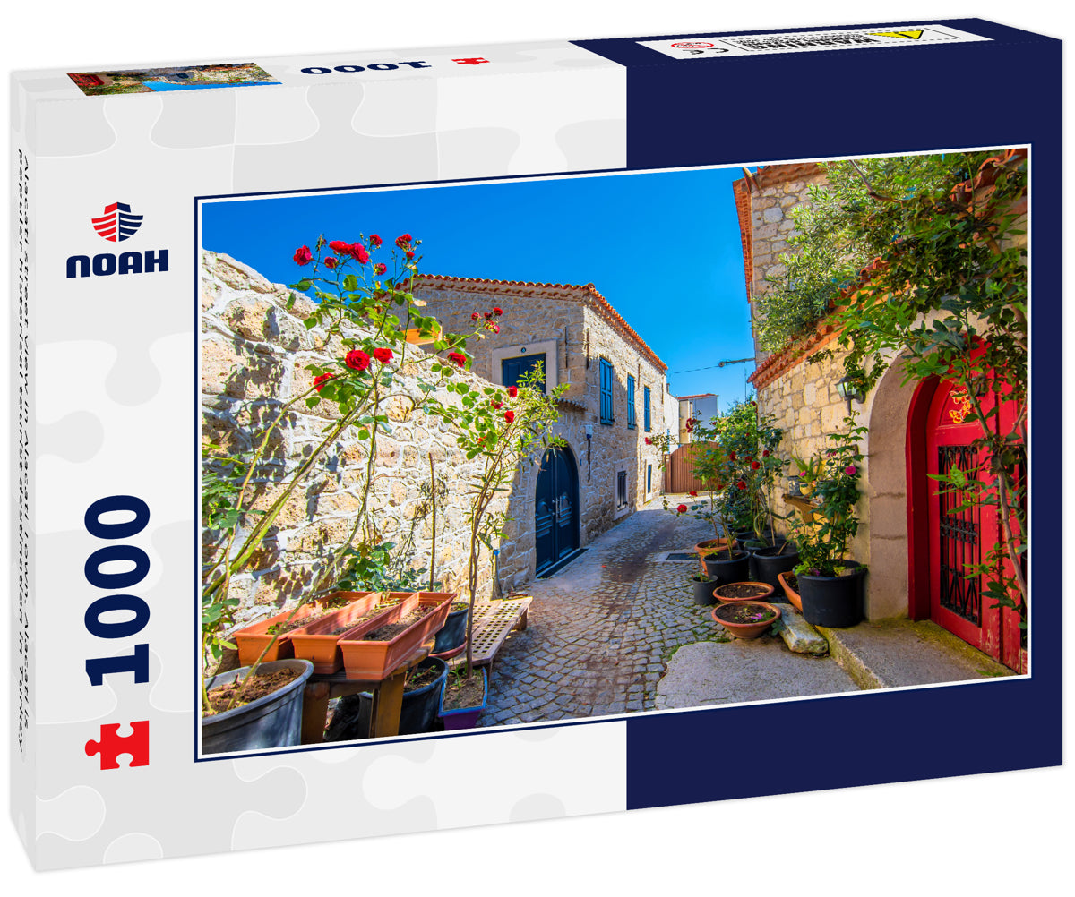 Alacati street view in Alacati Town. Alacati is populer historical tourist destination in Turkey