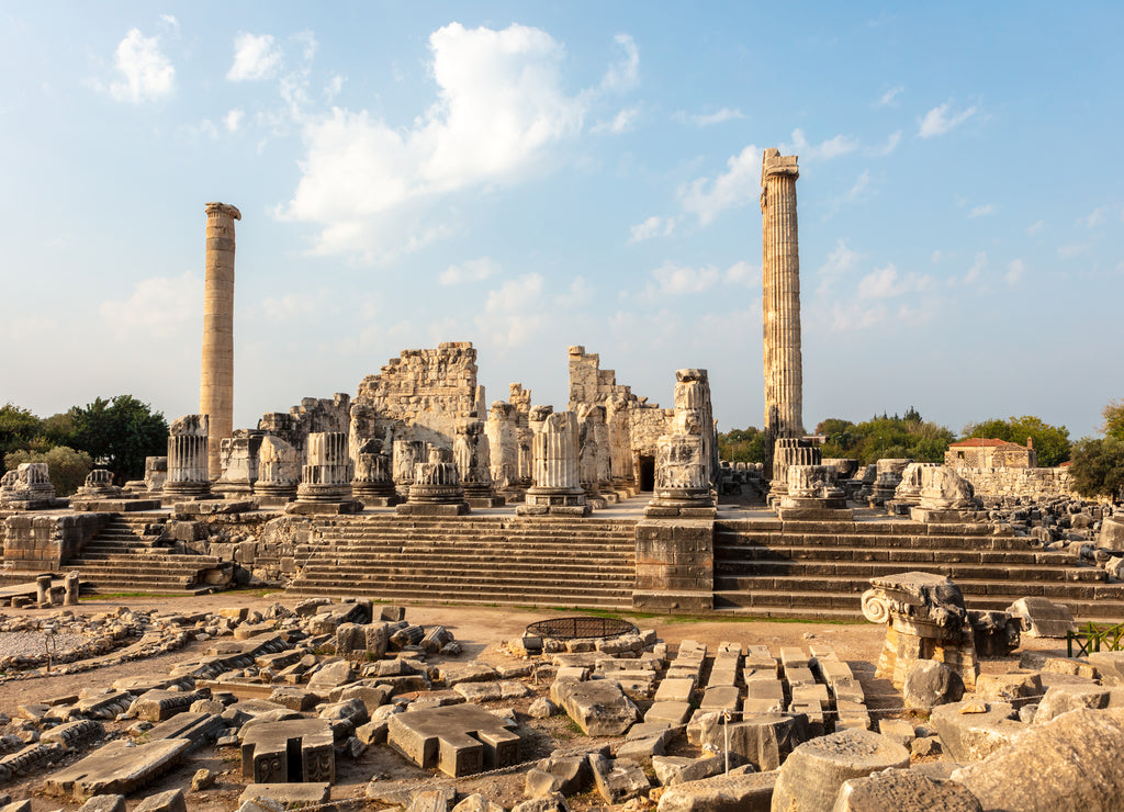 Apollonian temple is one of the most well preserved temple in Turkey, located in Didim at Aydin Province of Turkey
